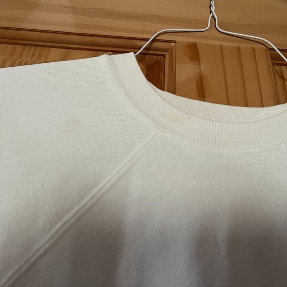 Duke University Sweatshirt White and Blue Size L - Picture 7 of 9